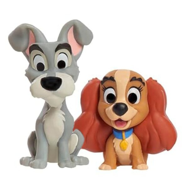 Lady and the Tramp Figure Set - Disney100 Mini mystery blind box - Picture 1 of 12